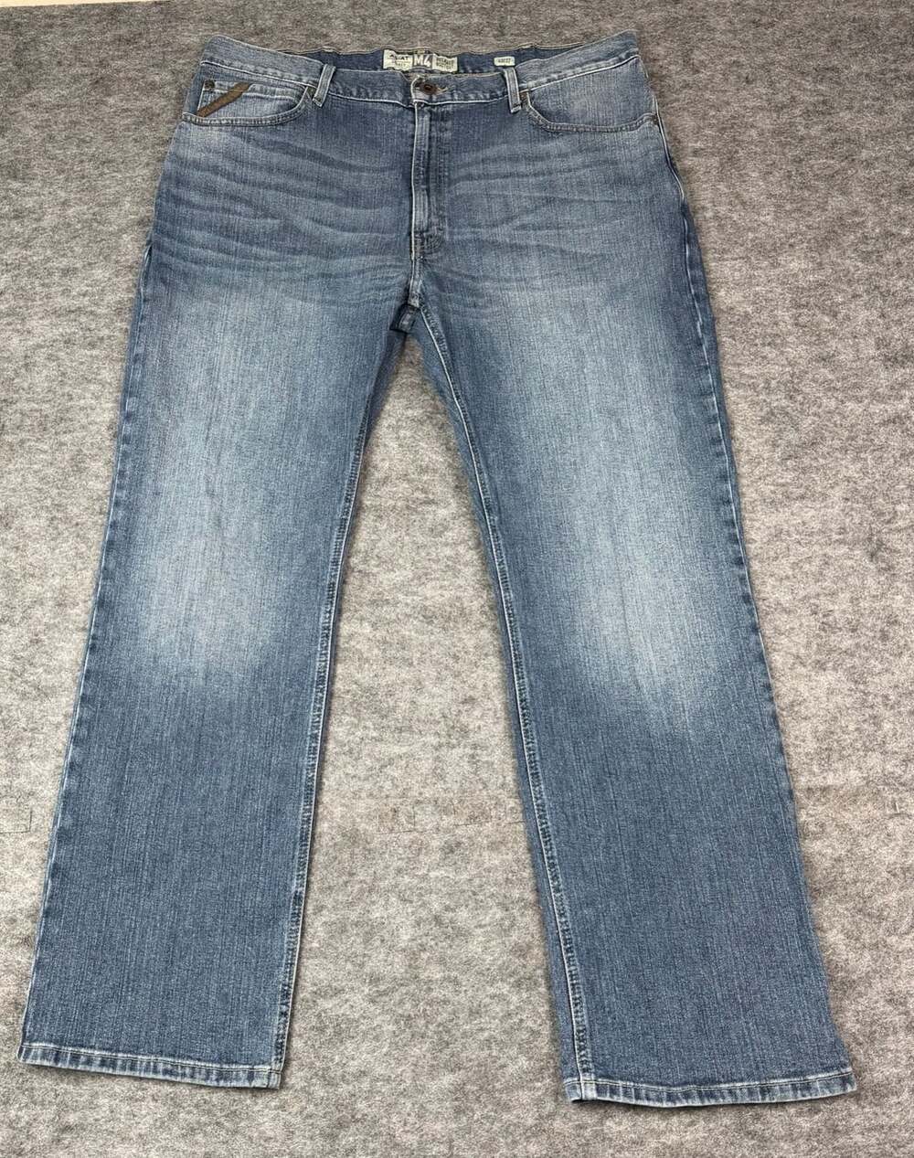Ariat M4 Relaxed Boot Cut Jeans Size 40x32 Blue Denim